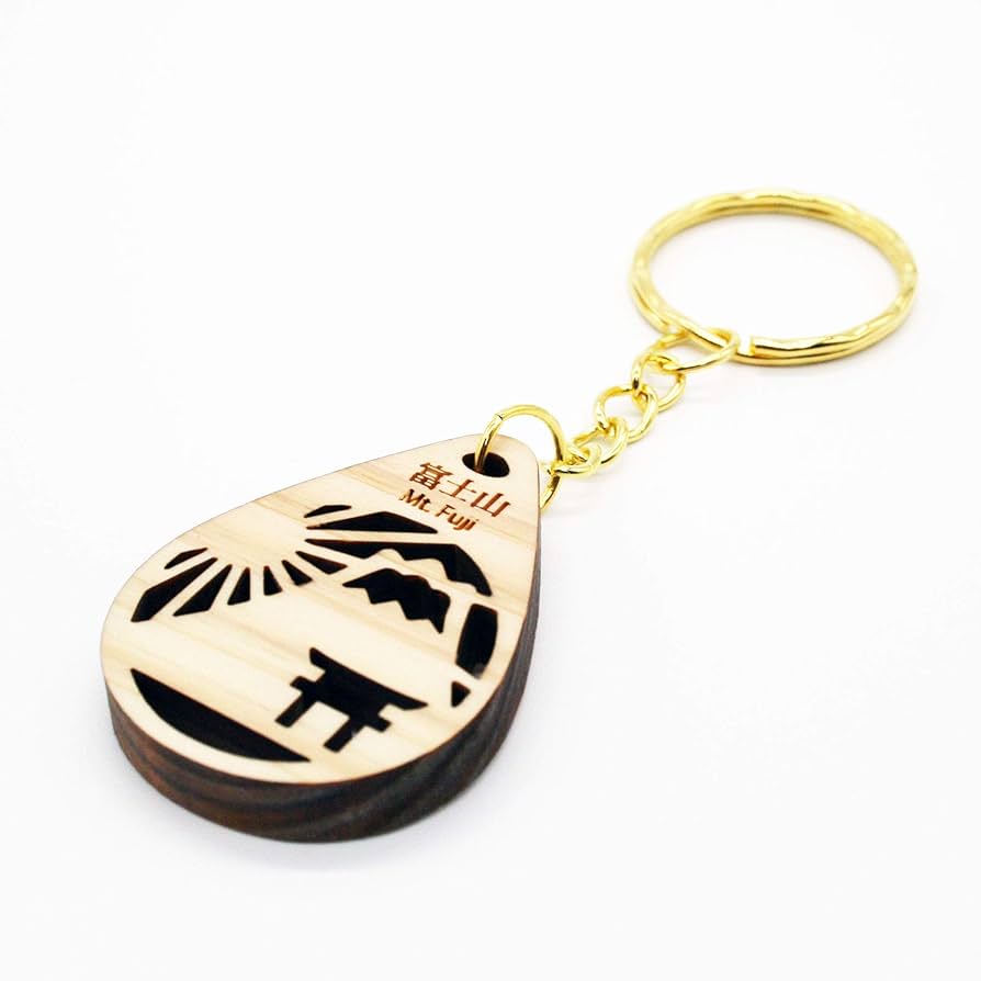 新品未開封 ikkaku mosaic KI-no 富士山 キーホルダー キーホルダー / 革小物 / FUJITAKA（フジタカ）公式 / 本革